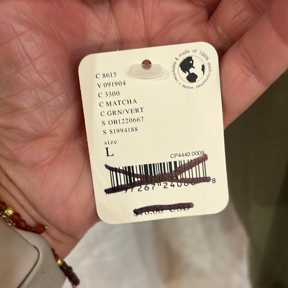 NWT Free People Movement Playoff Cropped Pullover - Picture 6 of 8